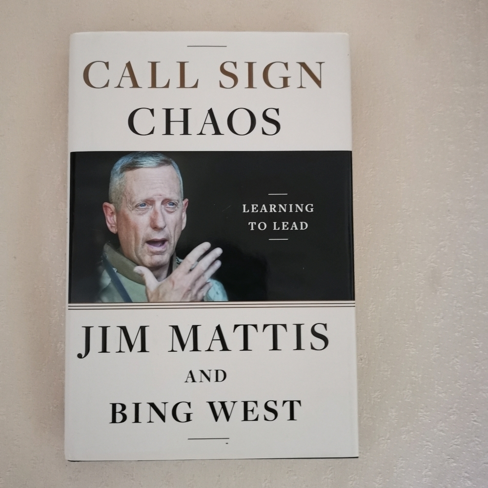 🔥3/$15🔥Call Sign Chaos: Learning to‎ Lead Hardcover by Jim Mattis